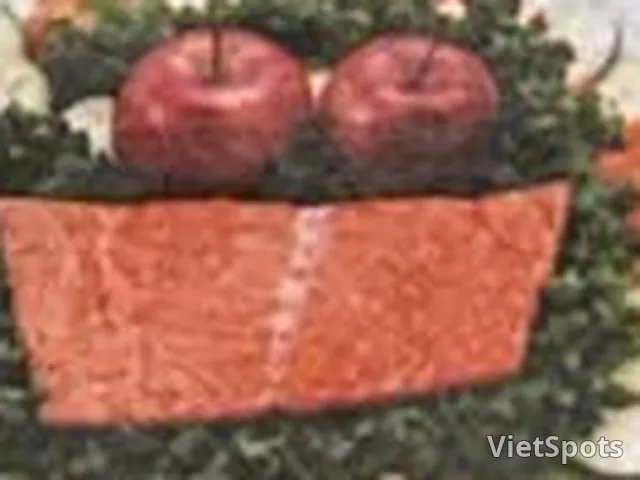 Каша с лососем