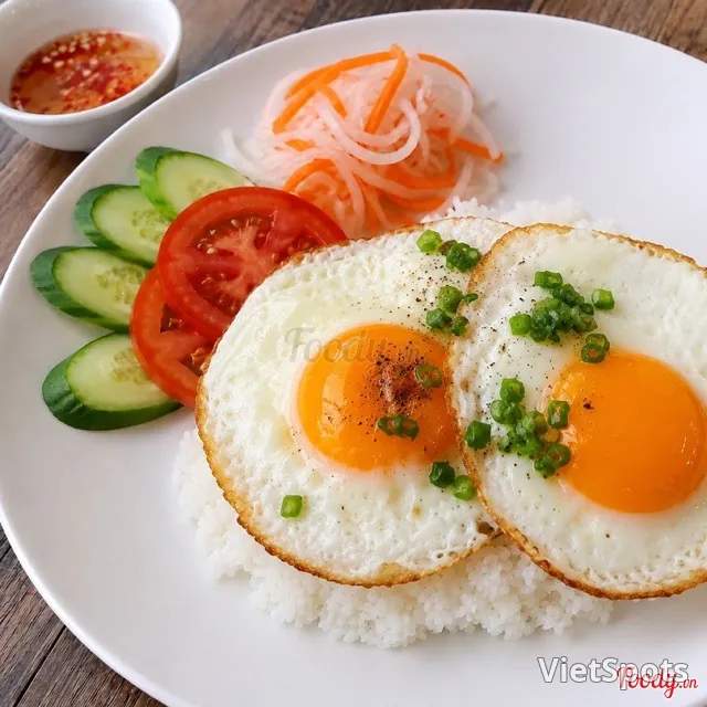 껌떰 + 반숙 계란프라이