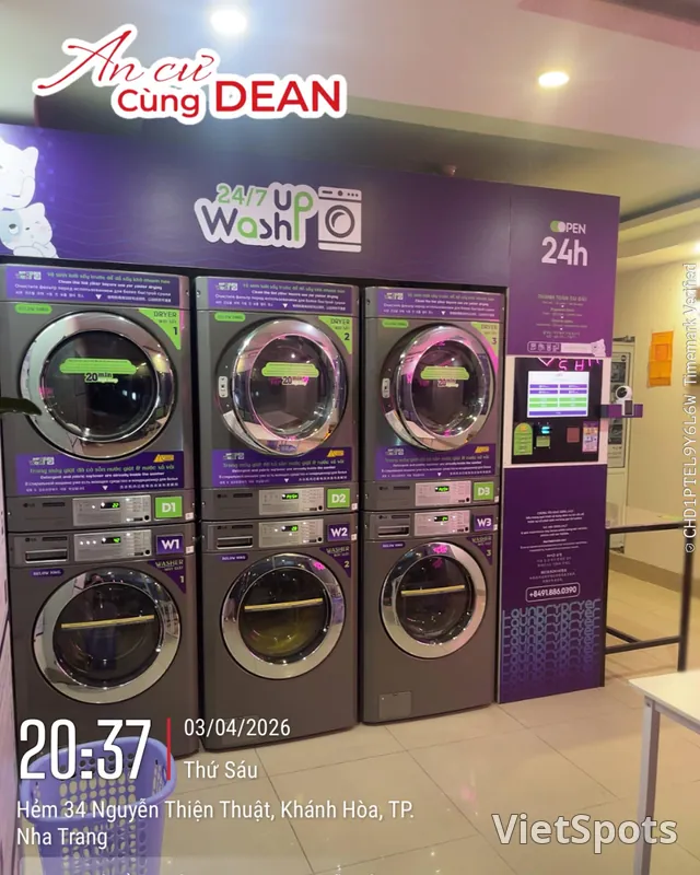 Washup Laundry 24/7 - Self-service Laundromat