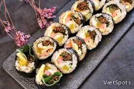 Острый кимпаб с перцем и анчоусом