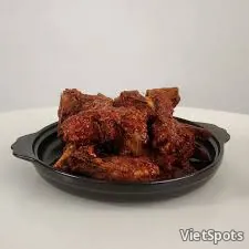 ซี่โครงหมูย่างถ่านเผ็ด (3P) · กระดูก 3 ชิ้น