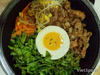 대패삼겹 비빔밥
