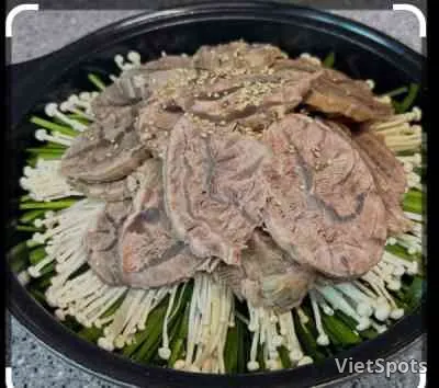 Lẩu bắp bò (vừa)