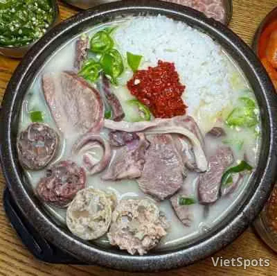 Canh cơm thập cẩm