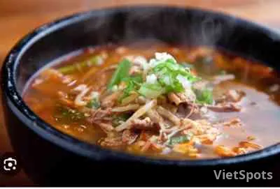 canh bò cay