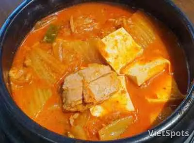 金槍魚泡菜湯(含米飯)