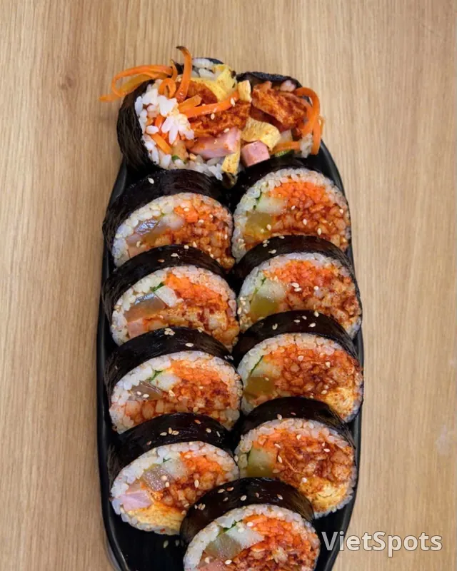 青辣椒魚餅紫菜包飯