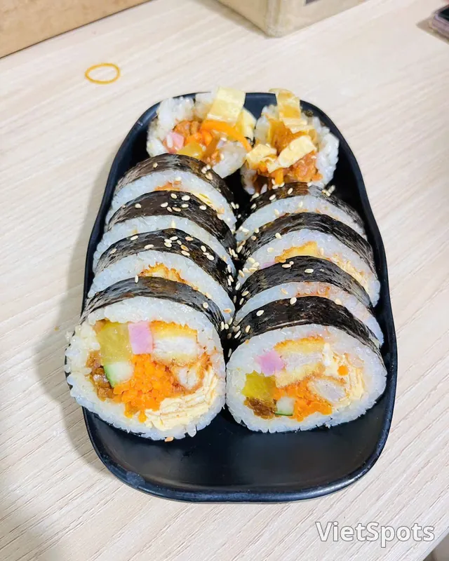 手工豬排紫菜包飯