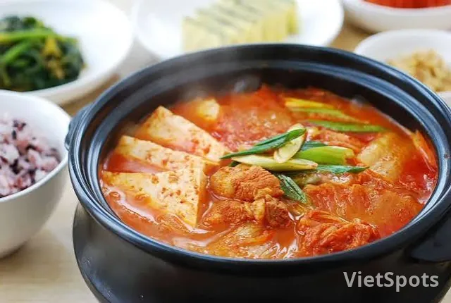 ซุปกิมจิ + ข้าว