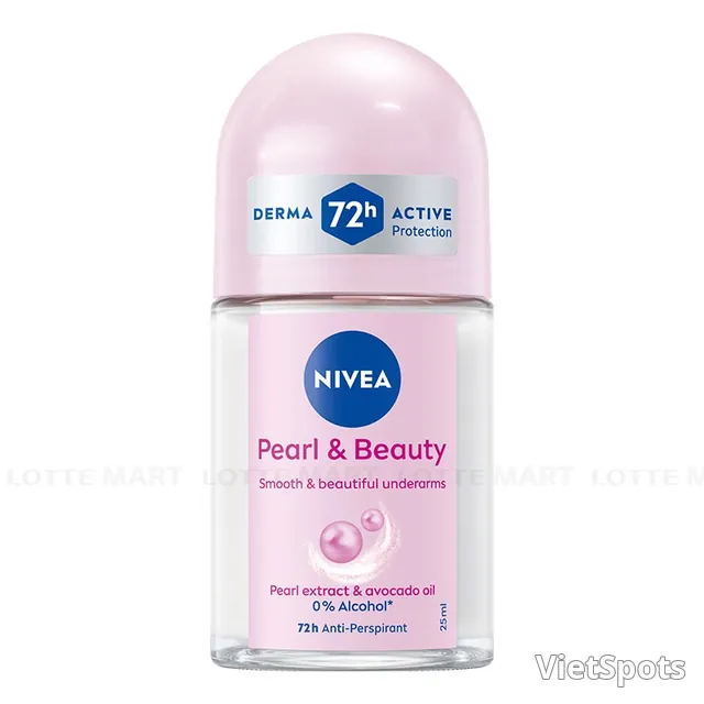 Lăn Ngăn Mùi Nivea Ngọc Trai Sáng Mịn Chai 25ml