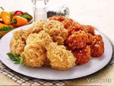 ไก่ทอดดั้งเดิม + ไก่ซอสเผ็ด