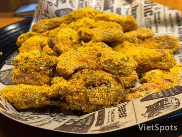 ไก่ทอดโรยเกล็ดชีส