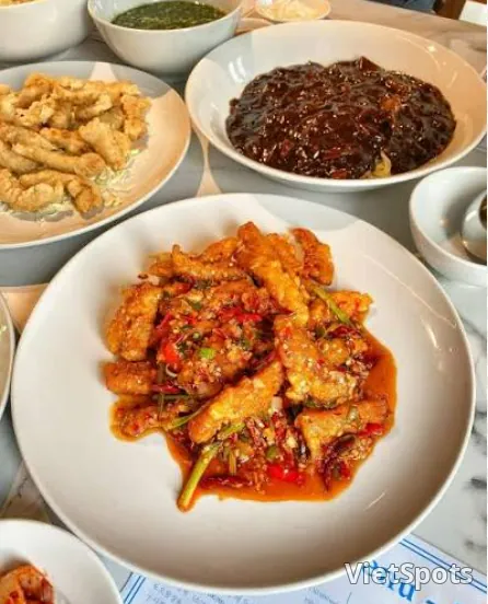 Sweet&sour pork S + Black bean paste 1 + Champon 1