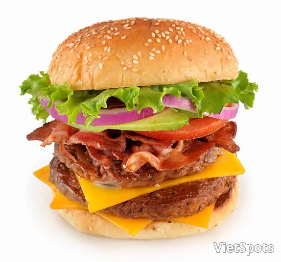 アボカドベーコンチーズバーガー