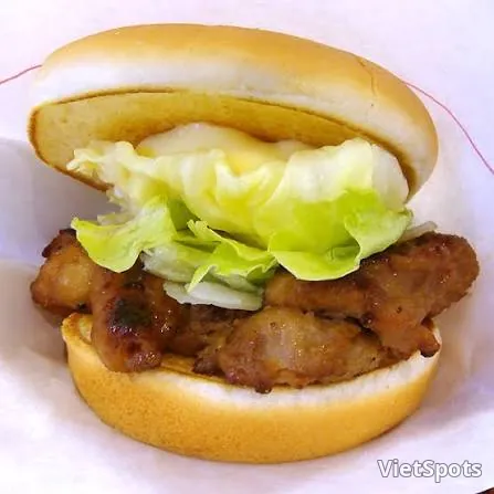 照り焼きチキンバーガー