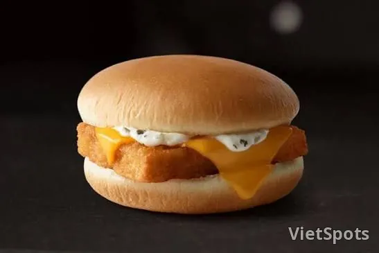 フィッシュチーズバーガー