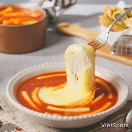 Tteokbokki Phô Mai Cay