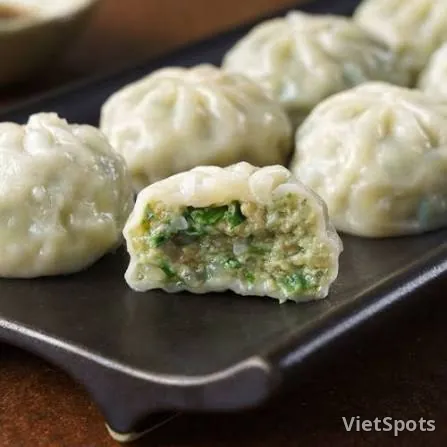 Bánh Bao Hấp Nhân Thịt