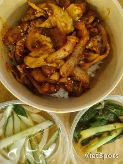 Spicy Pork & Pork Cutlet Lunch Box (Men's)