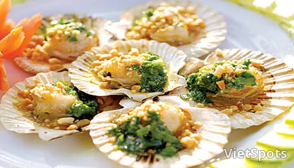 30 स्कैलियन ऑयल ग्रिल्ड स्कैलप