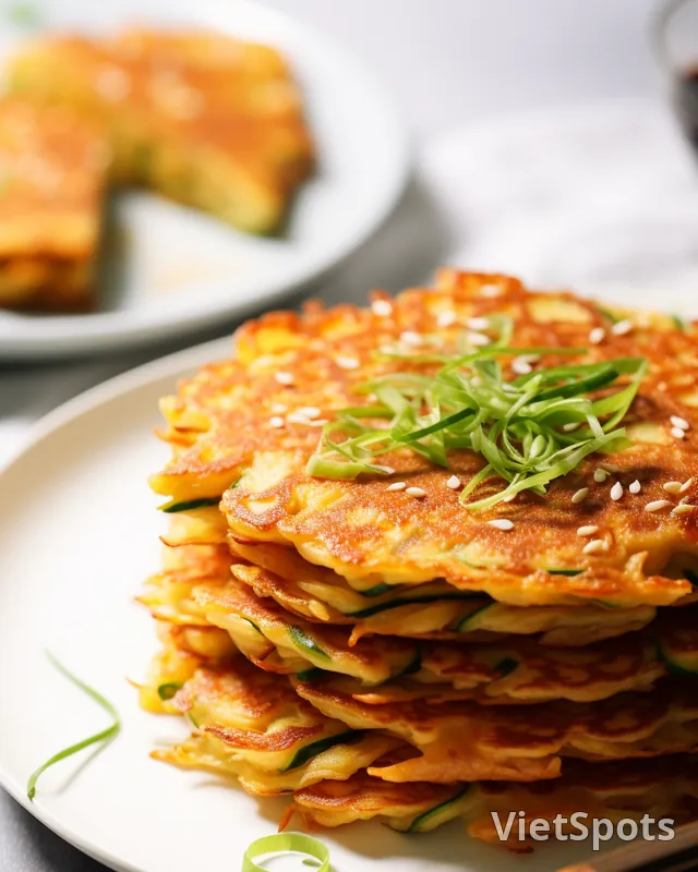 玉米泡菜煎饼