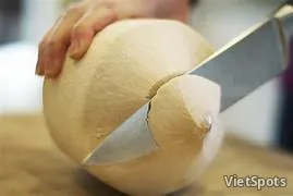 생코코넛 컷팅