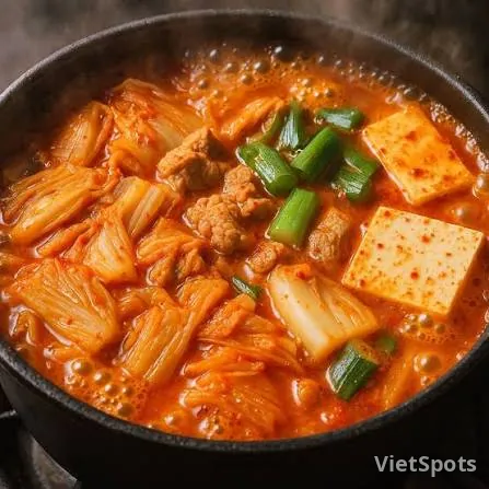 Canh kim chi