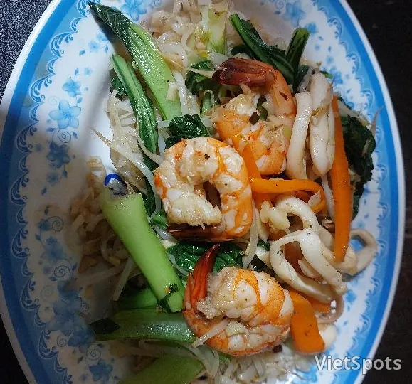 海鲜炒河粉
