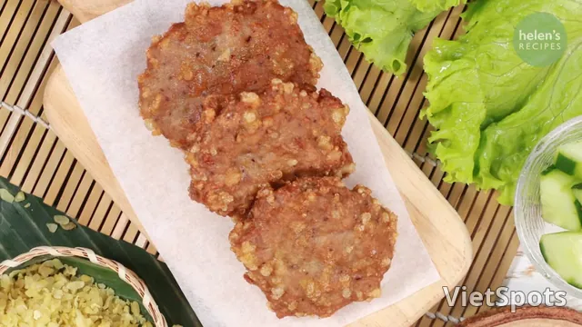 青米入り豚肉パティ(チャー・コム)