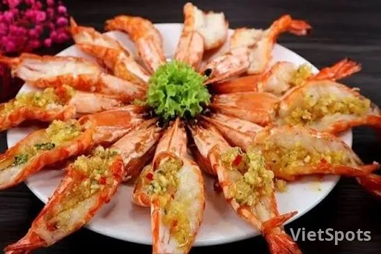 バター海老焼き