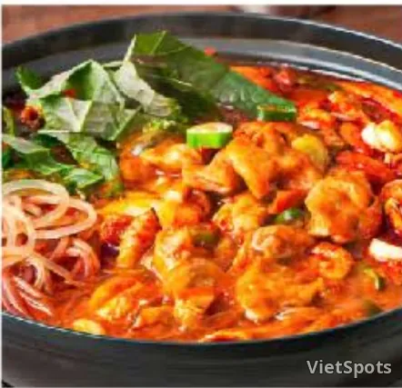Pork Intestine Hot Pot