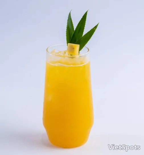 パイナップルオレンジジュース