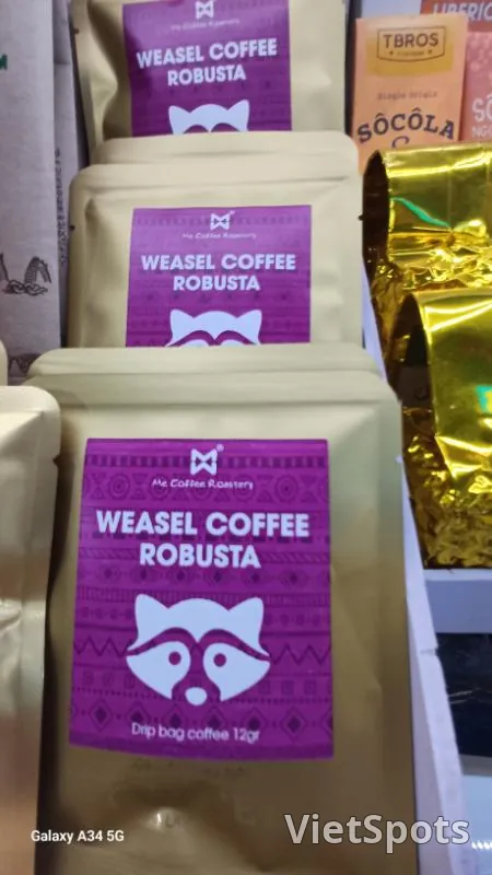 [Me Coffee Roastery] กาแฟขี้ชะมด โรบัสต้า 12 กรัม