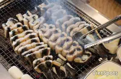 Lươn nướng than