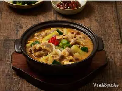 牛胸肉大醬湯 + 米飯