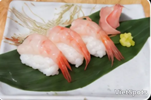 甜虾握寿司