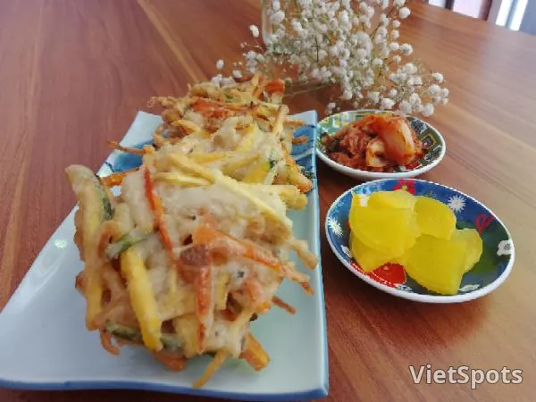 Kakiage (tempura rau tổng hợp)