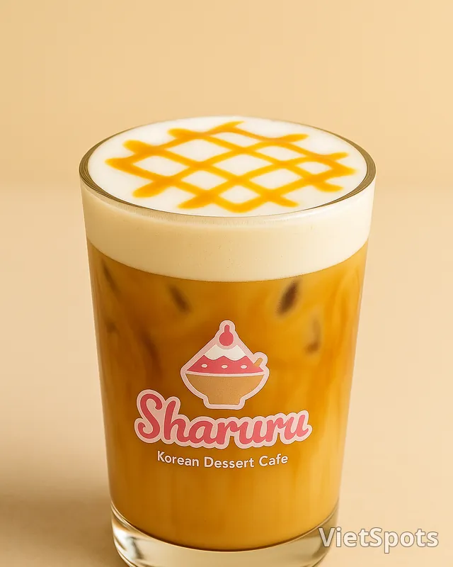 Карамельный кофейный латте