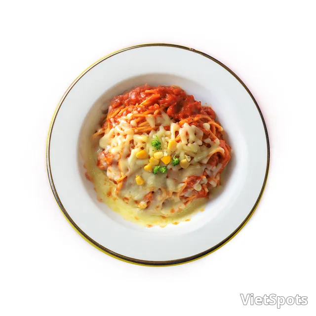 สปาเกตตีอบชีส
