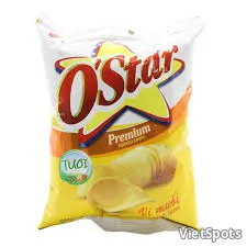 Ostar Snack Khoai Tây Tự Nhiên Up 60g