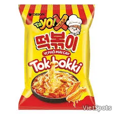 Snack Tayox Vị Tokbokki Phô Mai Cay 60g