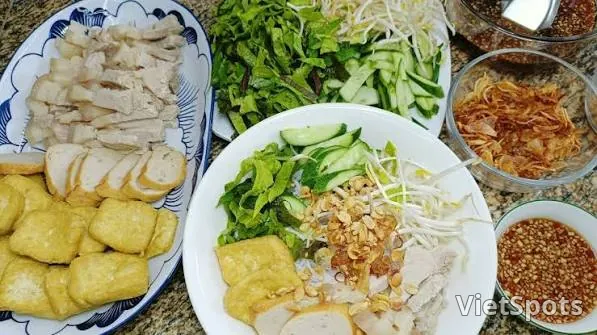 白灼豆腐豬肉