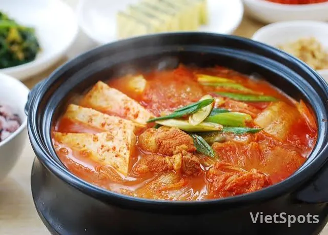 泡菜豆醬湯