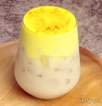 Улун с молочным кремом и яйцом
