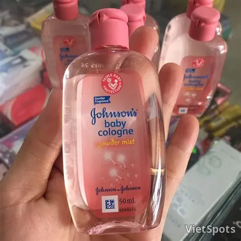 존슨스 핑크 향수 50ml