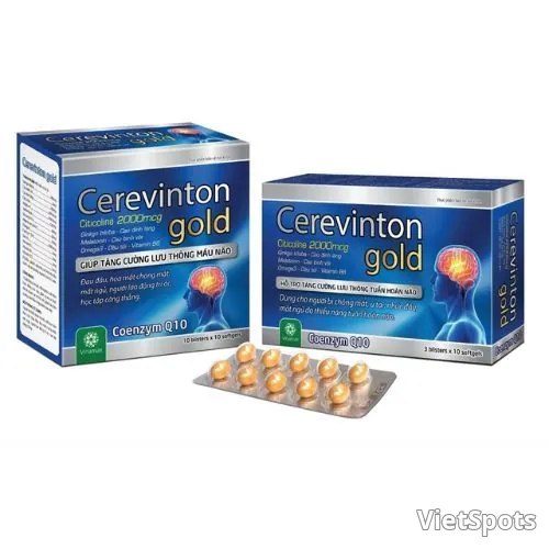 活血养脑 Cerevinton Gold(10板x10粒/盒)