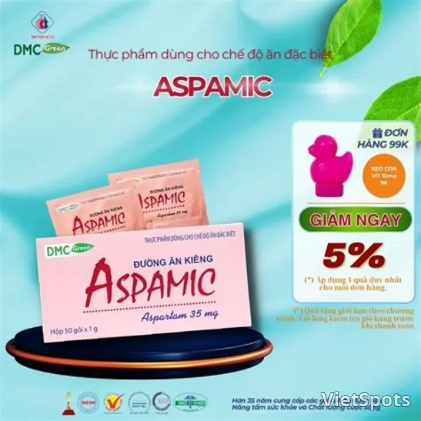 ASPAMIC (다이어트 설탕) Domesco