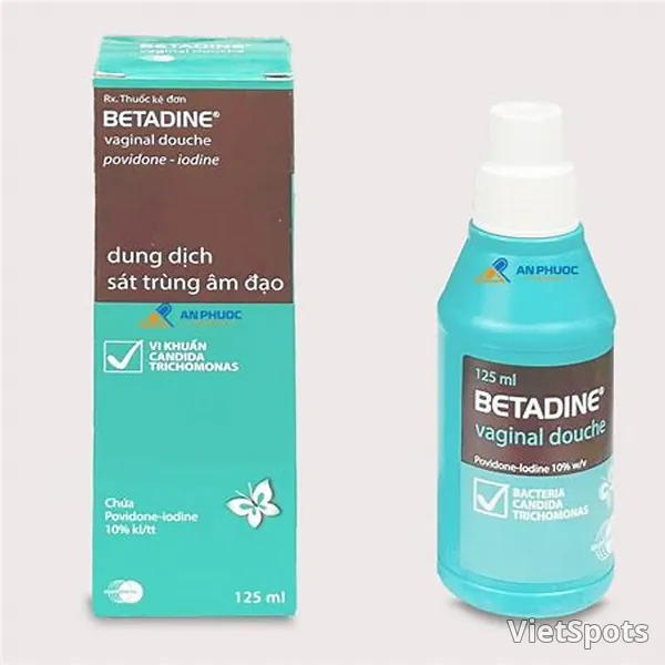 베타딘 질세정액 125ML