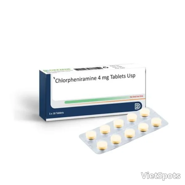 클로페니라민 4mg DHG (10)