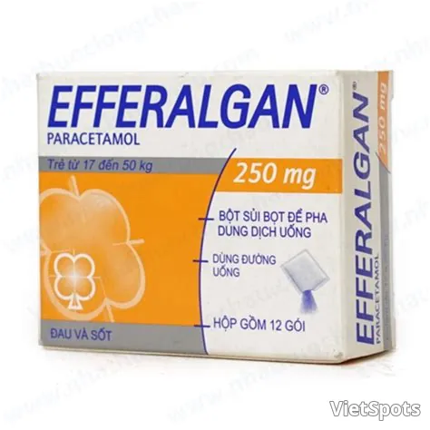 2GD117 Efferalgan 250mg gói